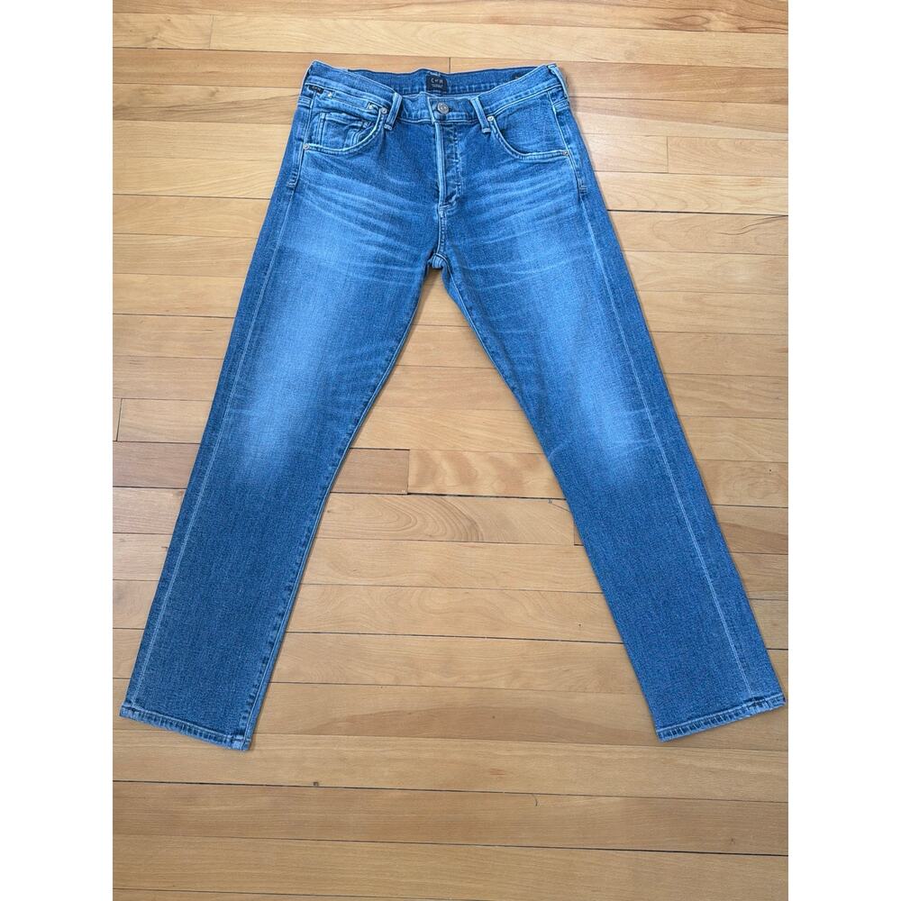 Citizens of Humanity Size 26 Emerson Slim Boyfriend Fit Mid Rise Blue Jeans